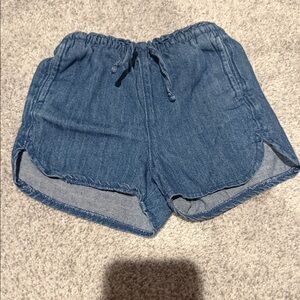 Old Navy Denim Drawstring Shorts - Medium Blue